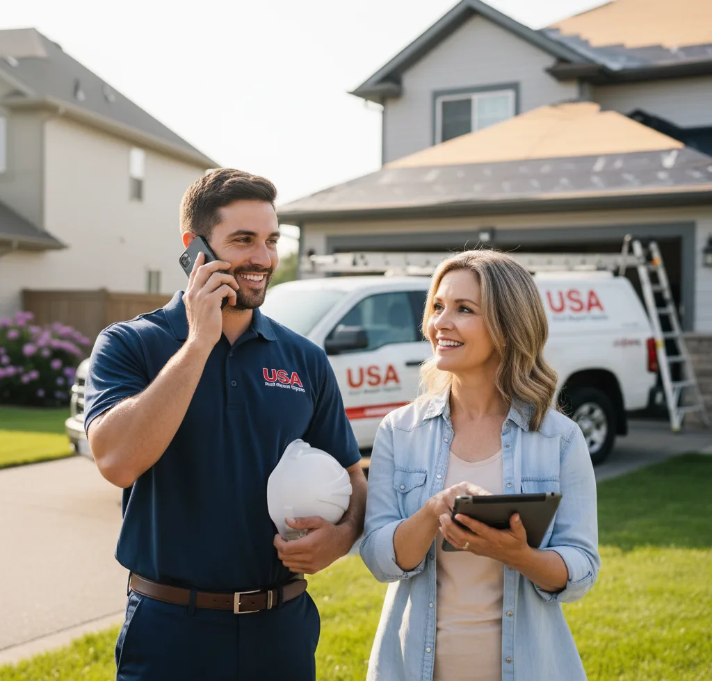 USA Roof Repair Experts customer support in Hyde Park